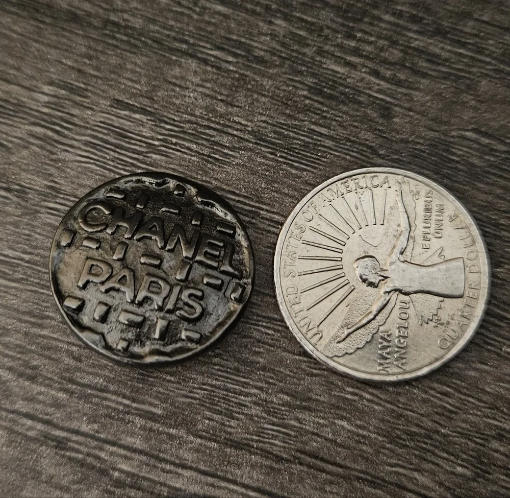 Chanel Paris Button